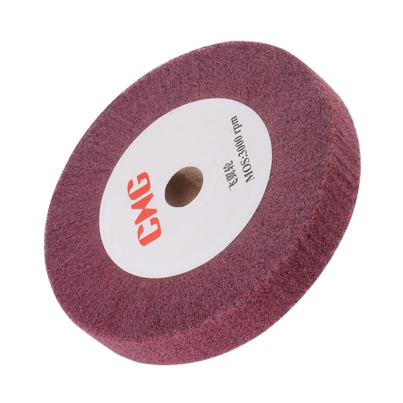 150mmx25mm Non-Woven Nylon Wire Drawing Abrasive Polishing Flap Wheel 320 Grits
