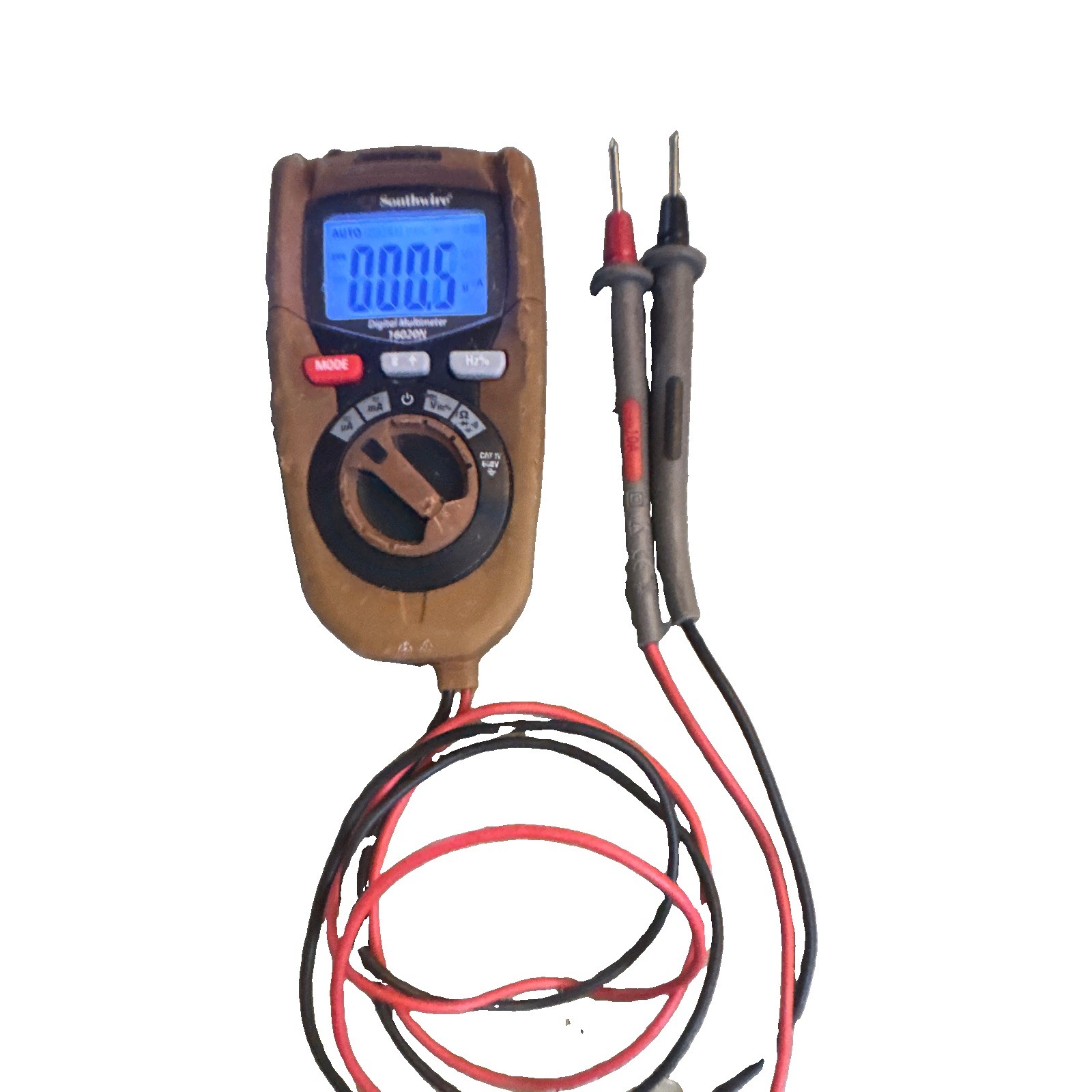 Southwire 16020N 4000-Count Digital Multimeter CAT IV 600V Leads