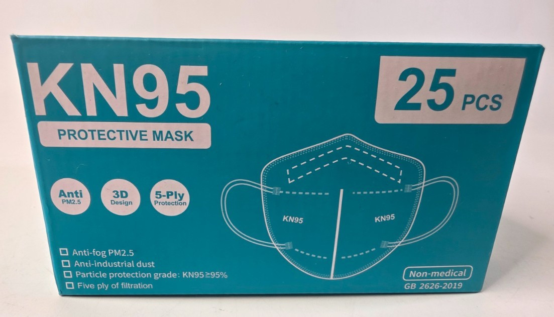 KN95 Masks # GB2626-2019 25 Pack NIB