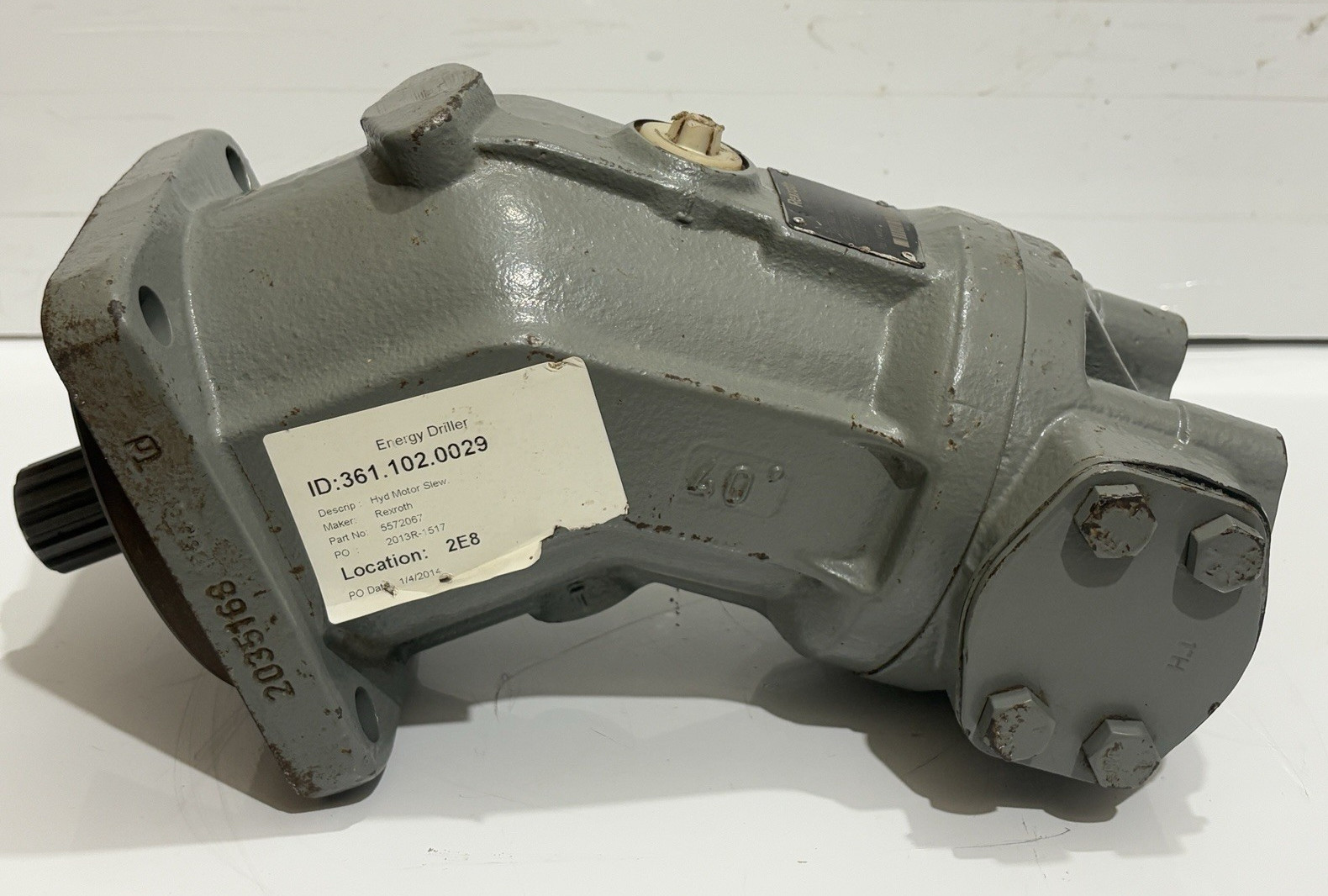 REXROTH AA2FM63/61W-VSD520, R902160055 HYDRAULIC MOTOR