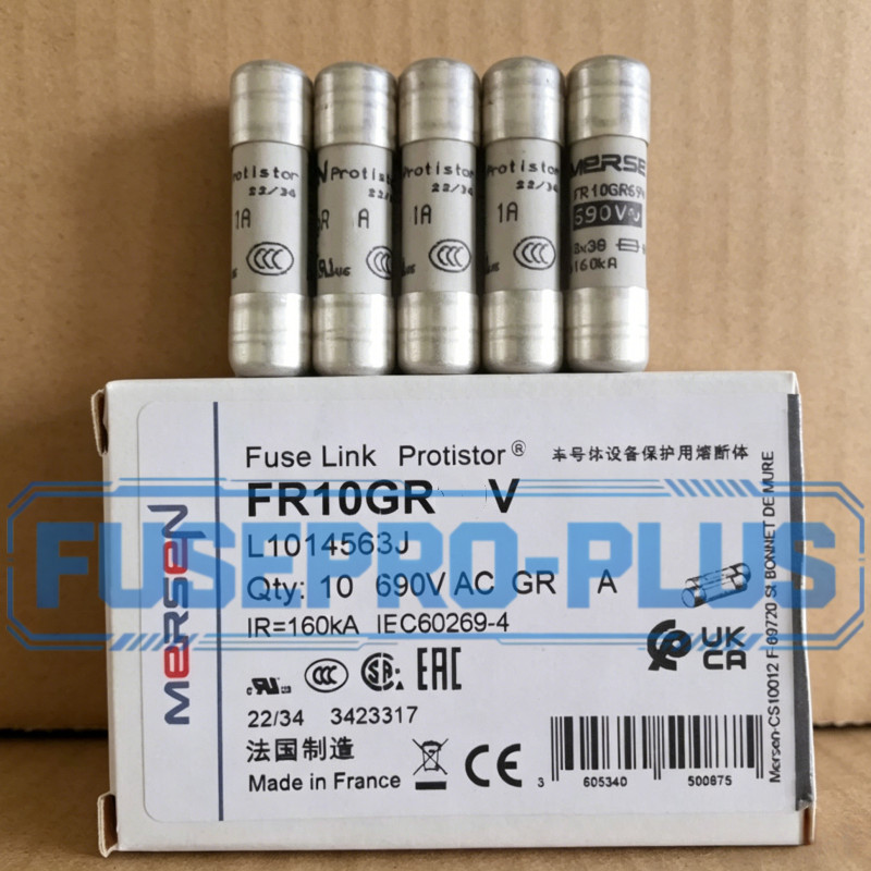 FR10GR69V10 10PCS New Ferraz Shawmut FR10GR69V10 10A 690V Link Protistor Fuse