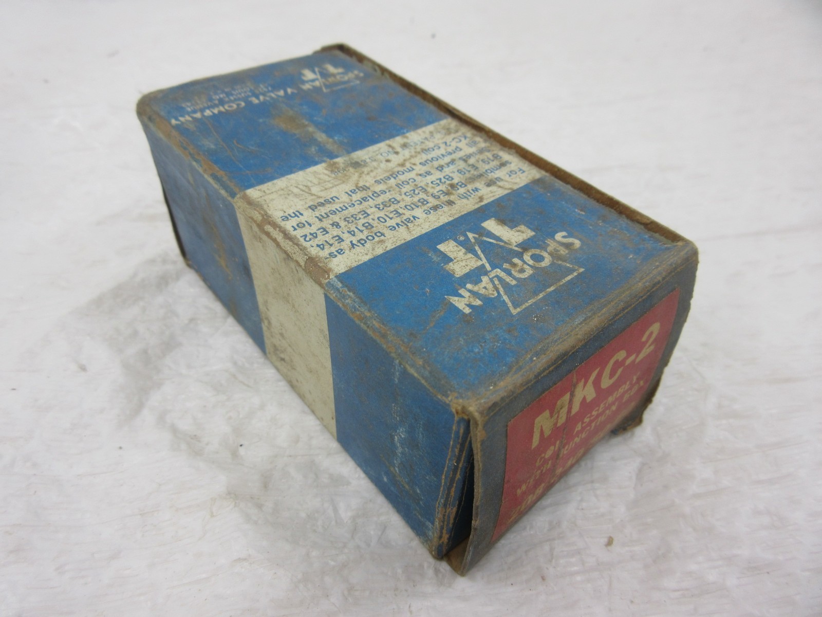 SPORLAN MKC-2 REFRIGERANT LIQUID LINE SOLENOID VALVE COIL 208/240 V NOS
