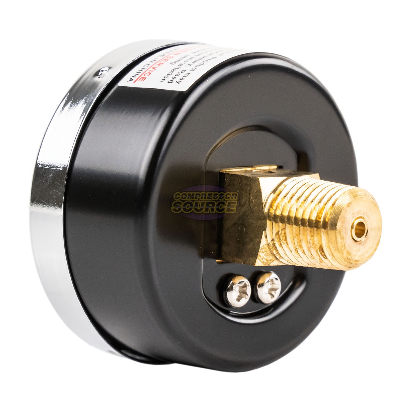 0-160 PSI Air Pressure Gauge 1/4″ NPT Center Back Mount CBM 2″ Face 4 Pack