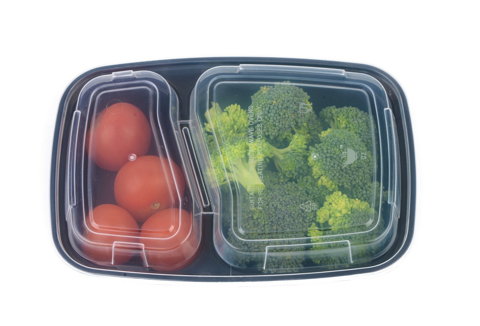 150 Set Microwavable Food Containers with Lids BPA Free Reusable Meal Prep 32 Oz