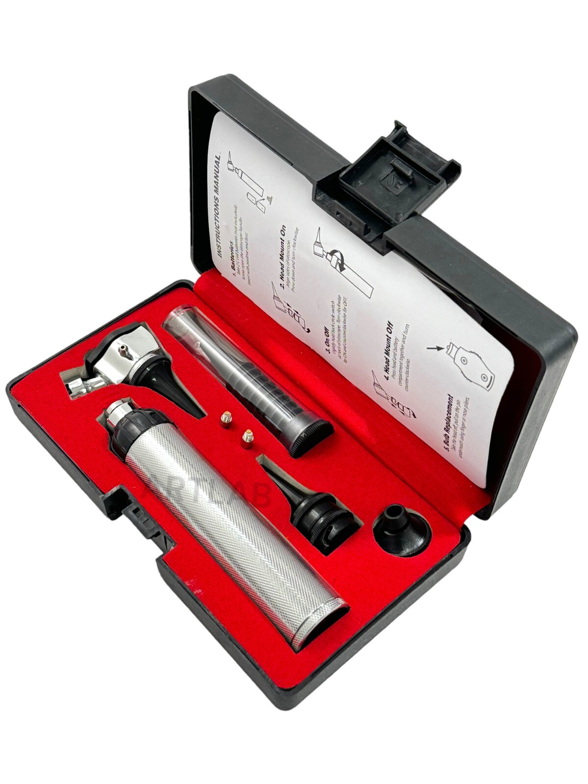 NEW 4X LENS Professional Otoscope Set ENT Medical Diagnostic Surgical Instrument