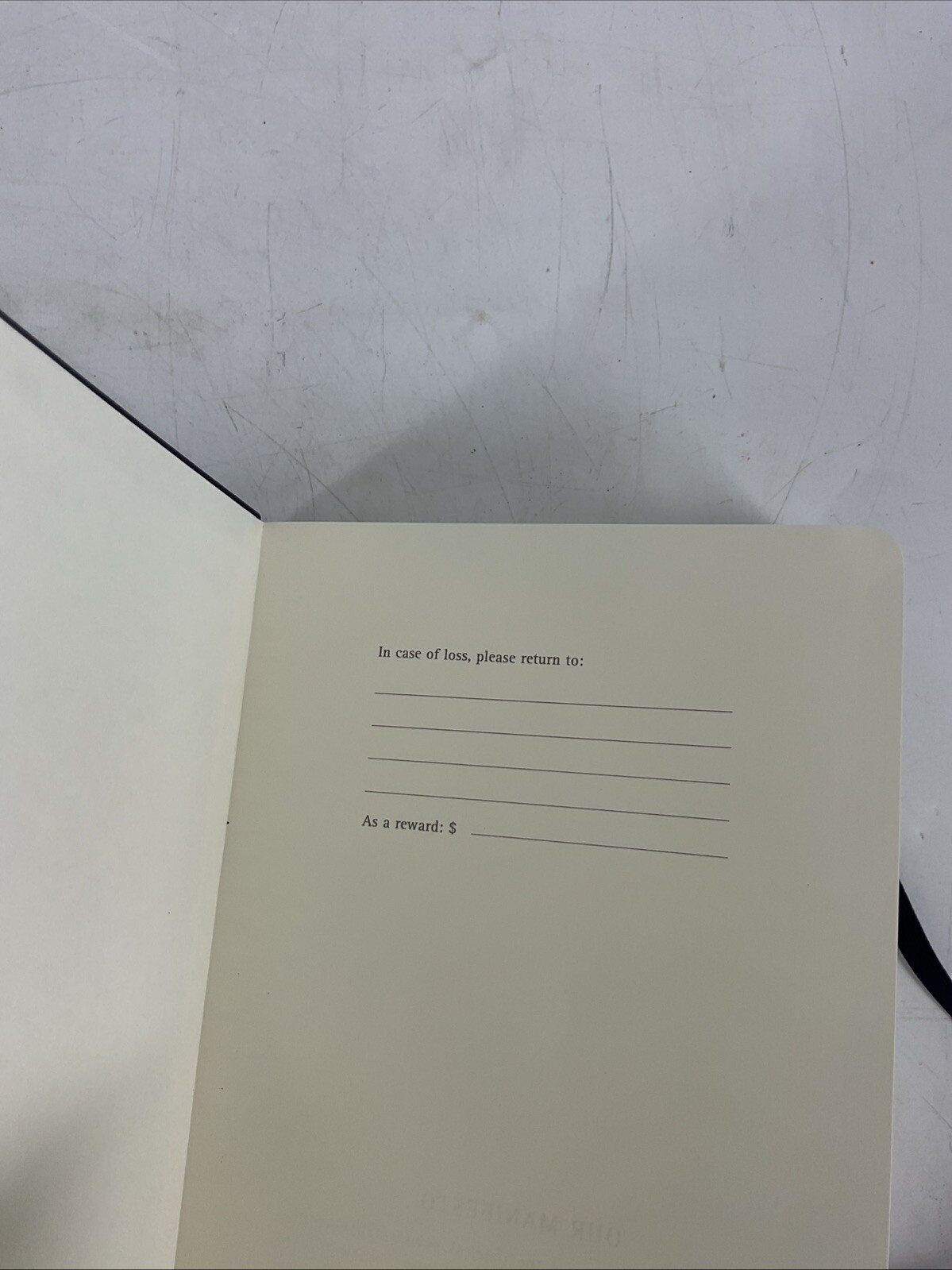 Elastic Path Moleskine Dotted Notebook Blue NEW CM348