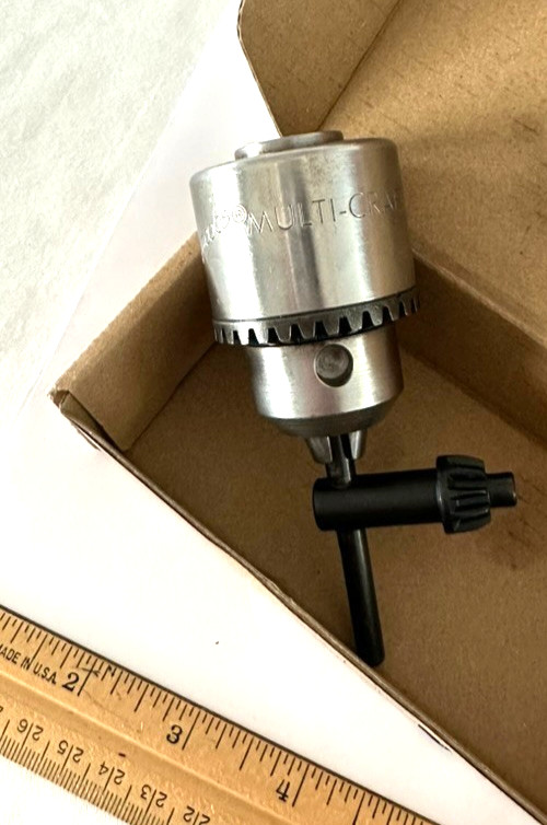 Jacobs 1/2″ Capacity Drill Chuck w/ Proper KK Key USA 1/2-20 Thread