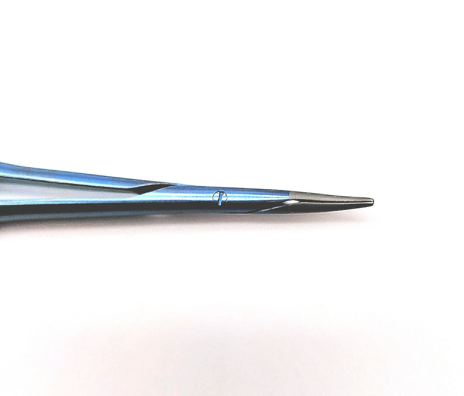 Scanlan 3003-174 Jacobson Micro Needle Holder Curved Diamond Dust Titanium