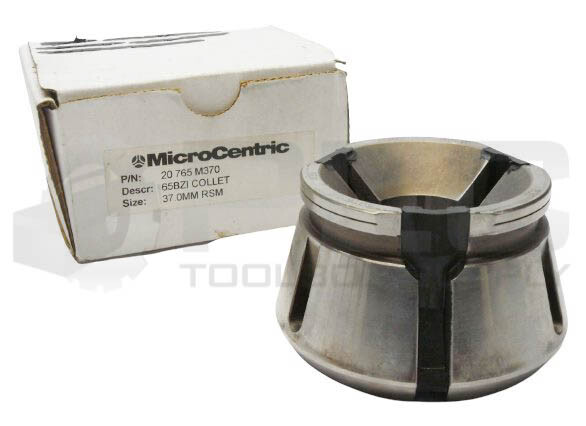 NEW MICROCENTRIC 20 765 M370 65BZI COLLET, SIZE: 37.0MM RSM
