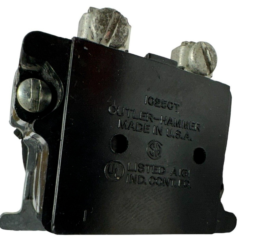 Cutler-Hammer 10250T Contact Block, 6.3V Amber Light, 50/60Hz, 4782H