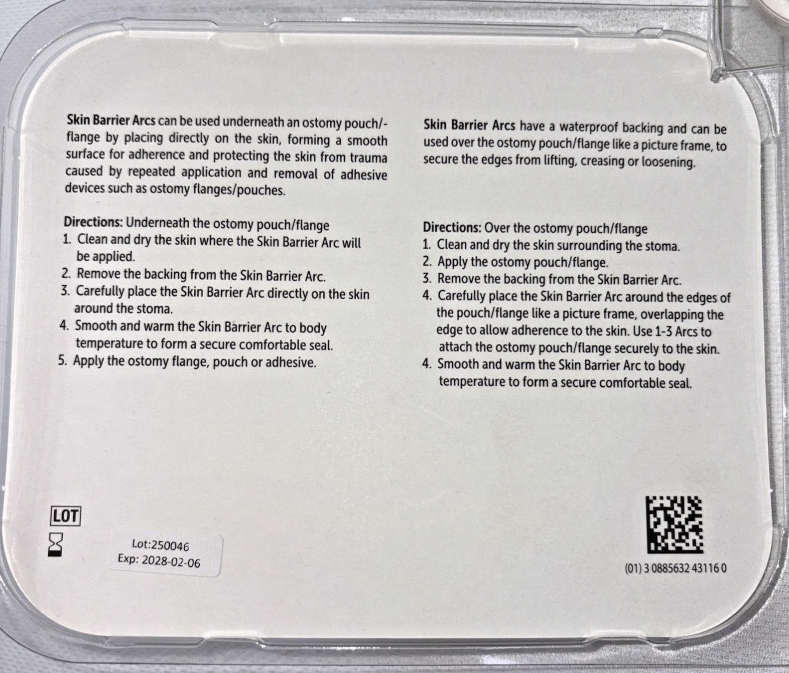O&M Halyard 55636 Skin Barrier Arc 30 Exp 2028