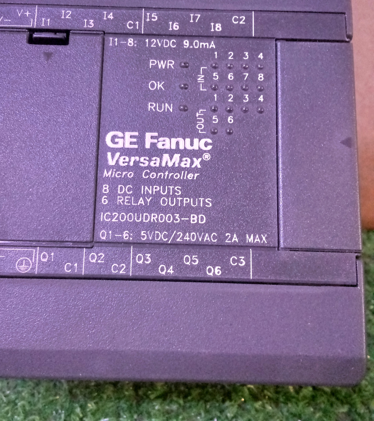 1 NEW GE FANUC IC200UDR003-BD VERSA-MAX MICRO PLC 14P DC RELAY NIB *MAKE OFFER*