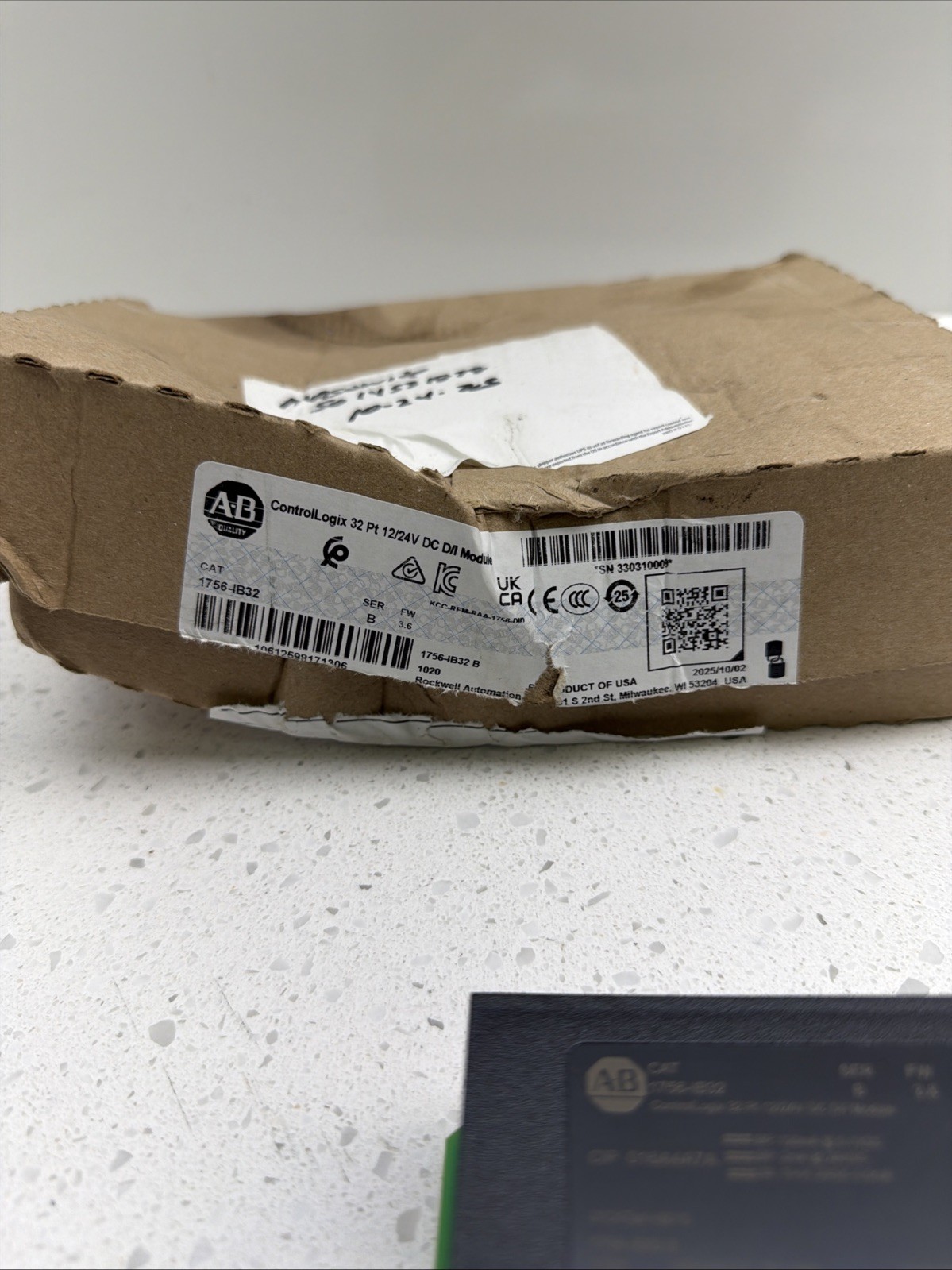 1756-IB32 Allen Bradley 32 Pt 24V Dc Module