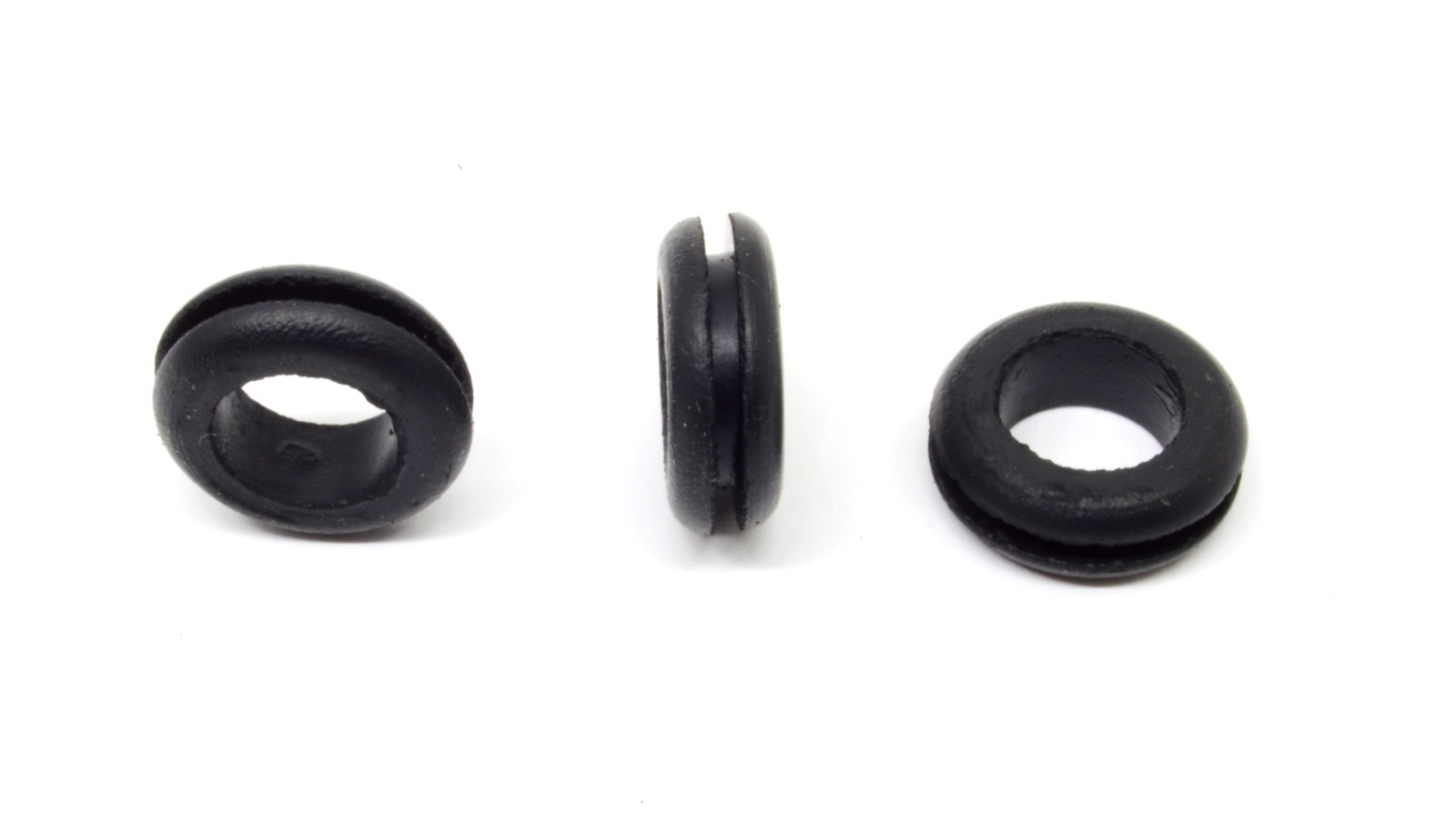 Rubber Grommet to fit 1/2″ Hole in 1/16″ Thick Panel – 13/32″ Inner Diameter