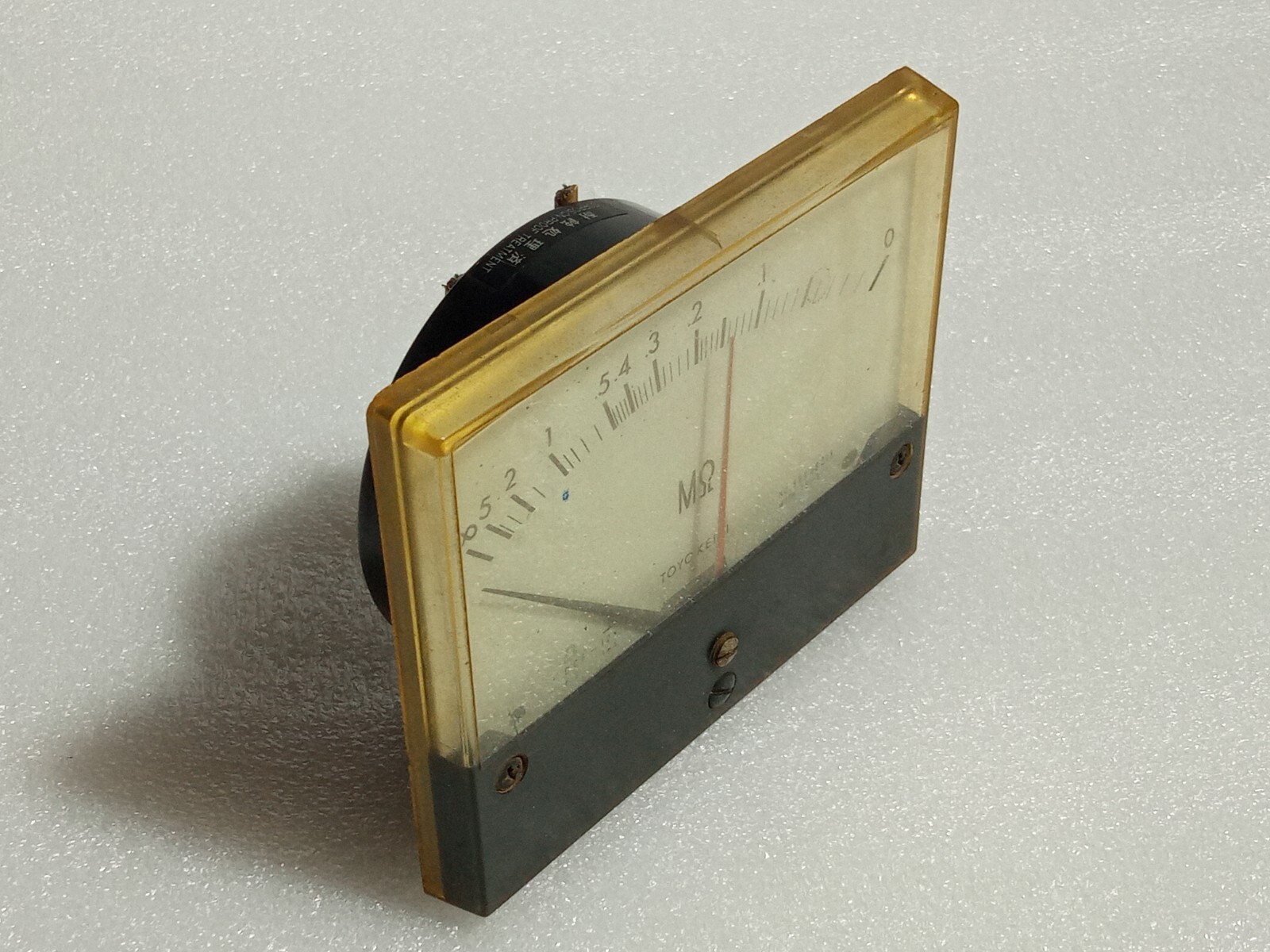TOYO KEIKI DCF-12N INSULATION MONITOR 0-5-∞ MΩ USED