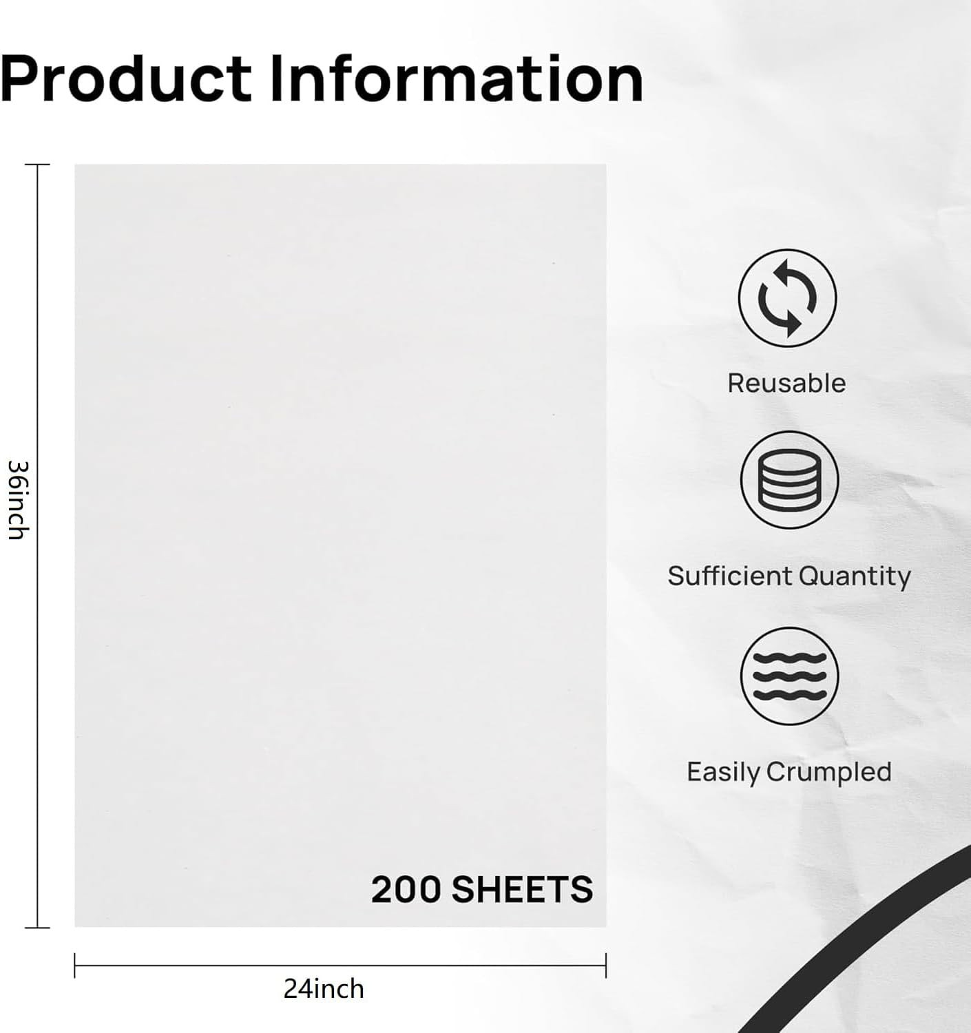 Large Moving Paper Packing Sheets 24X36 Inch Newsprint Paper for Packaging Movin