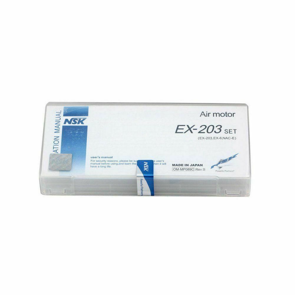 Dental Low Speed Handpiece Drill Complete Kit EX-203 Set Borden 2 Holes US STOCK