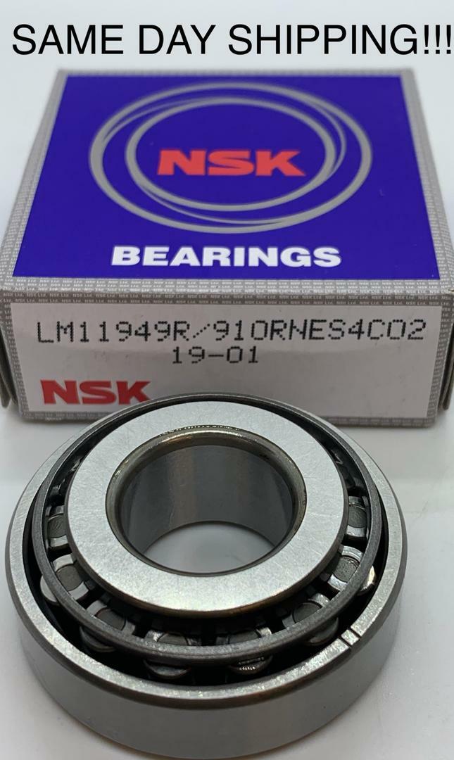 NSK JAPAN TAPERED ROLLER BEARING ( LM11949 & LM11910) Cup & Cone