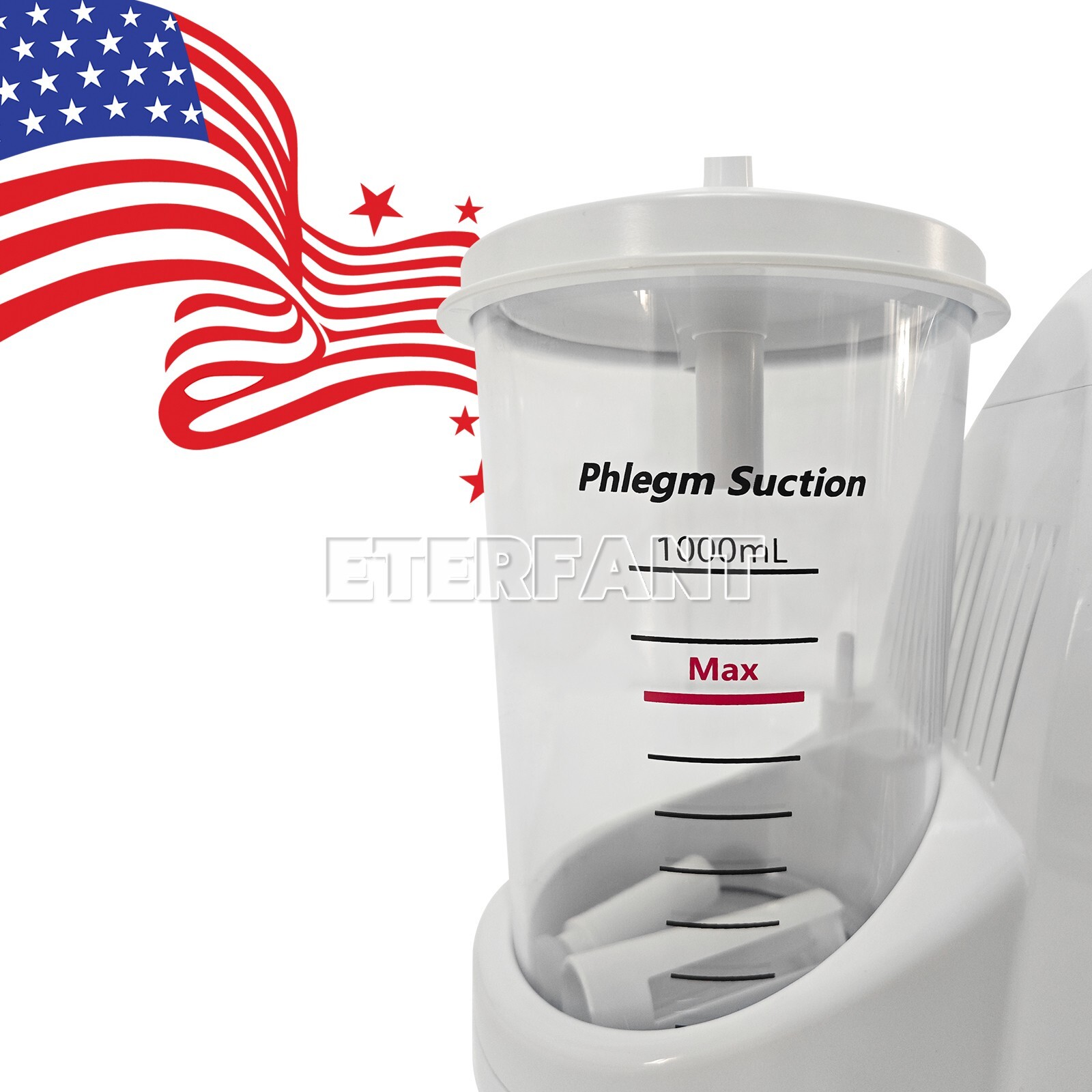 Dental Suction Machine Portable Phlegm Vacuum Oral Emergency Suction Unit ≤65dB