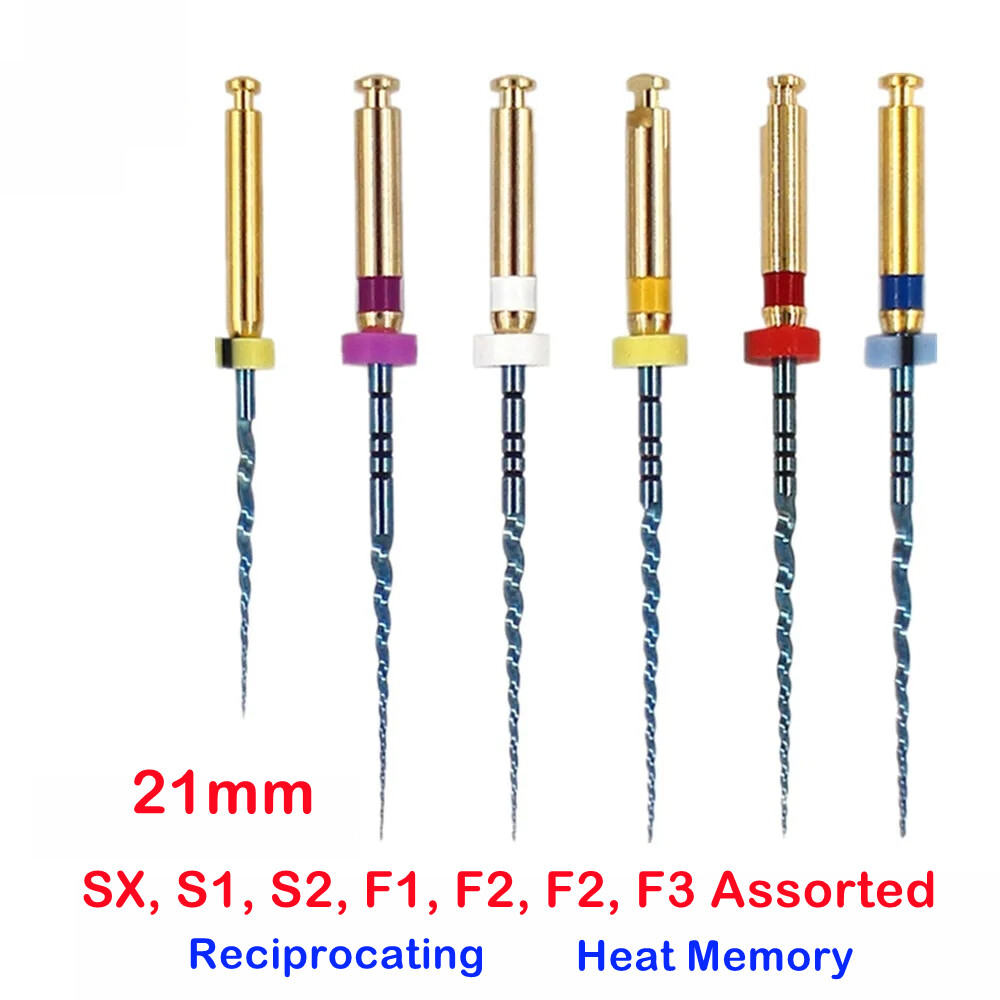 21/25MM NITI Dental Reciprocating Endodontics Files Engine Use Root Canal Files