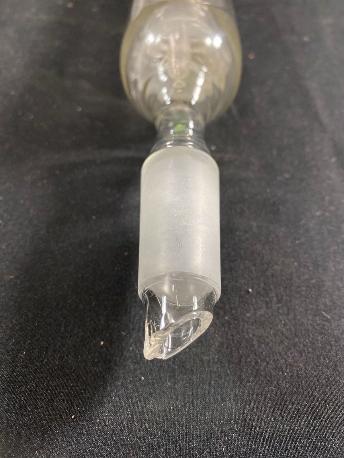 Laboratory Glass Friedrichs Condenser Spiraled 35mm Spherical Joint 360mm Length