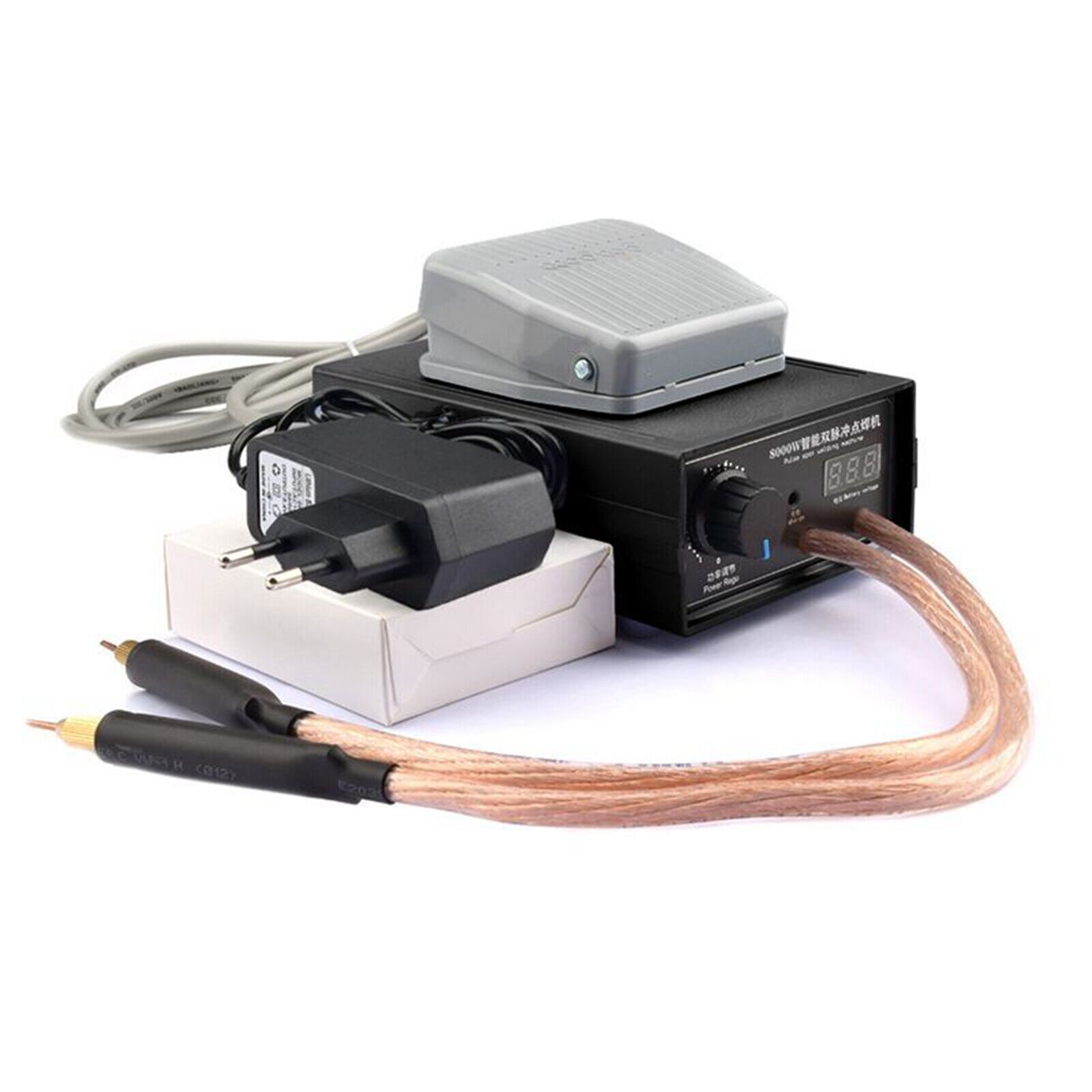 8000W Mini Spot Welder Machine DIY Kit Battery Spot Welding Pen ToolsSoHKQr