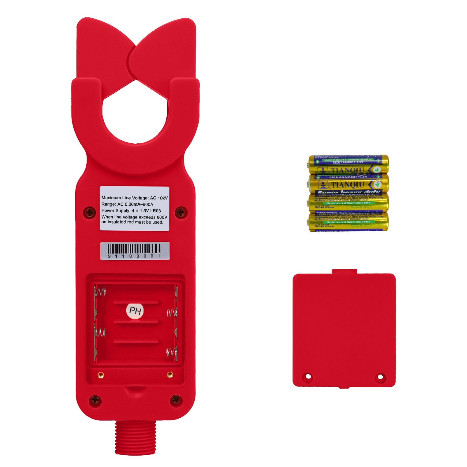 EM9100S H/L Voltage Clamp Current Meter 0.00mA ~ 600.0A New