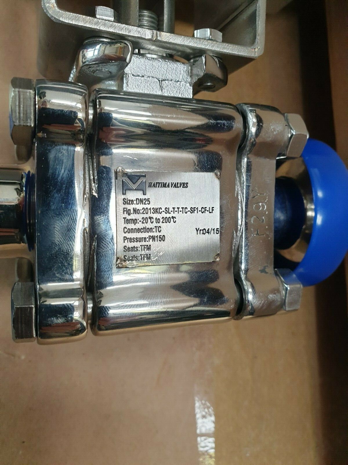 ACTREG ACT40R PNEUMTIC ACTUATOR SPRING RETURN W/ HAITIMA VALVES DN25 2013KC-SL-T