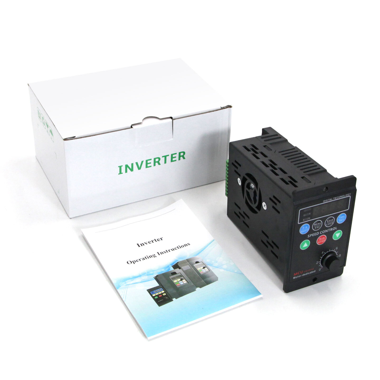 750W Single To 3 Phase VFD Variable Frequency Drive 110V 220V Converter AC Motor