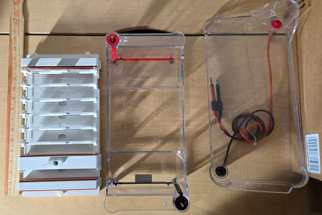 Bio-Rad Sub-Cell GT Basic Electrophoresis System with Tank Tray Combs Gel Caster