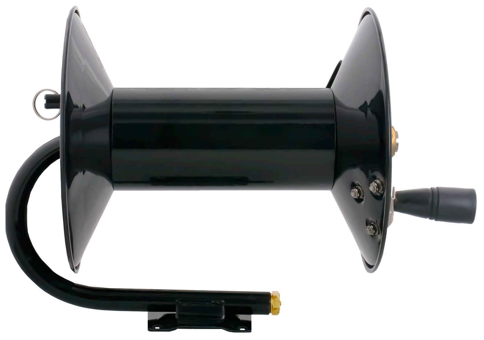 Steel Dragon Tools 4000 PSI 100′ Black Powder Coated Pressure Washer Hose Reel