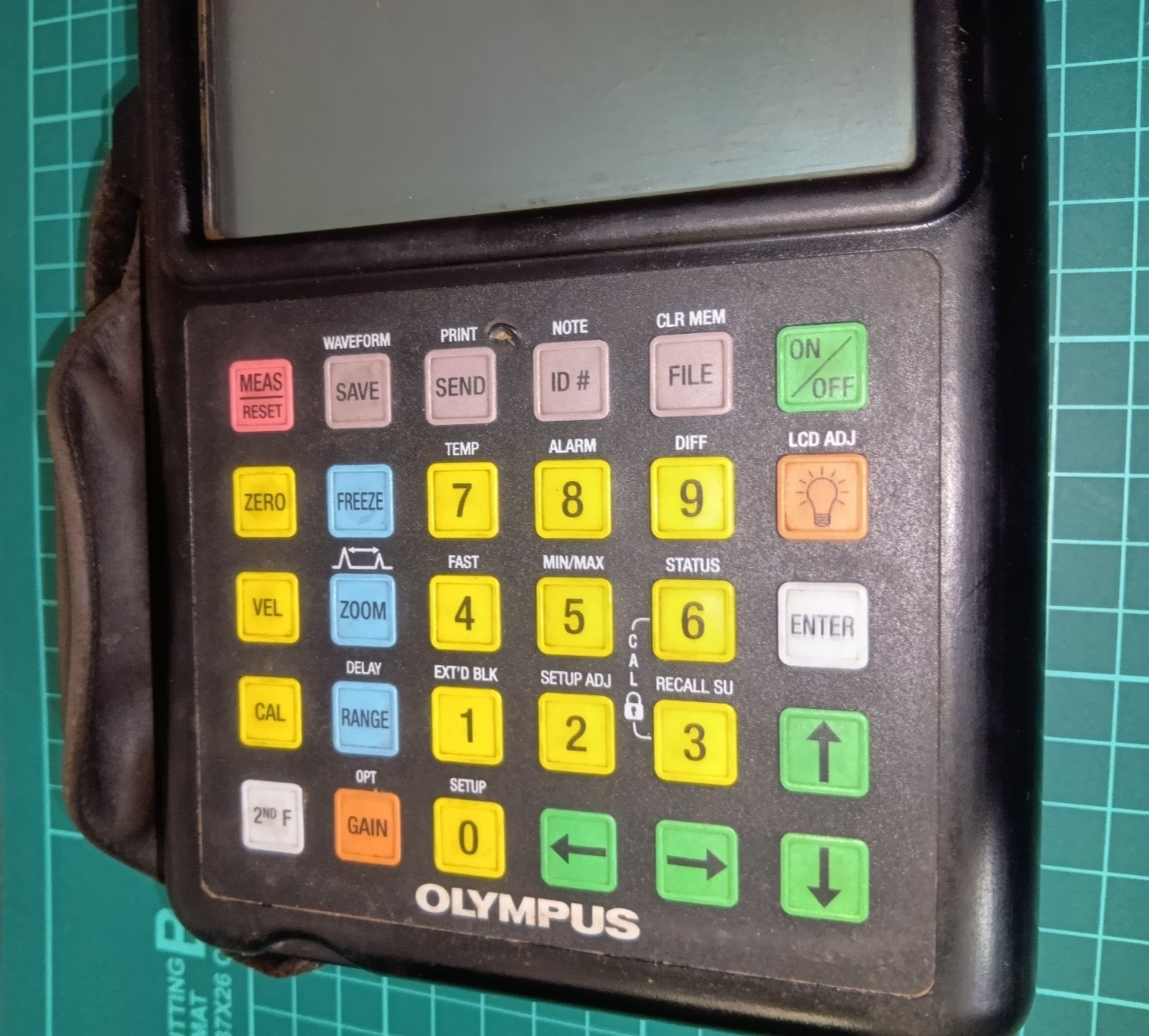 OLYMPUS Panametrics 37DL Plus Ultrasonic Thickness Gauge Tested Working