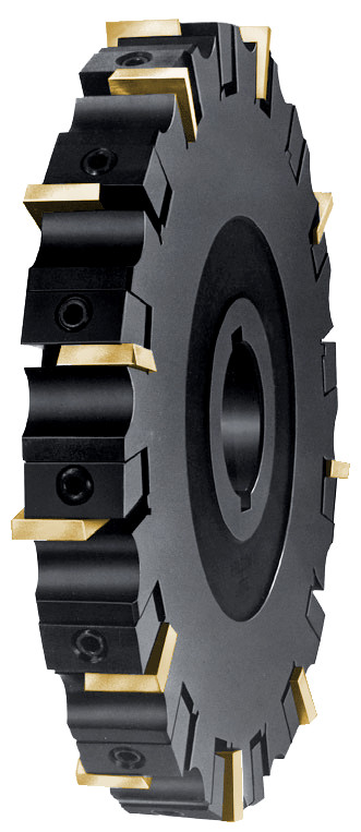6″ Adjustable Width Indexable Milling Cutter, Slot Master™ #SM612124 by APT USA