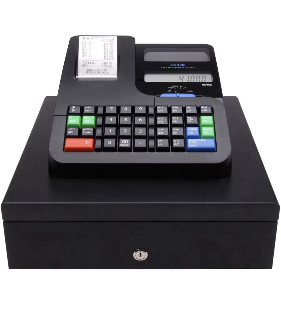Royal 410DX Cash Register System/ Black