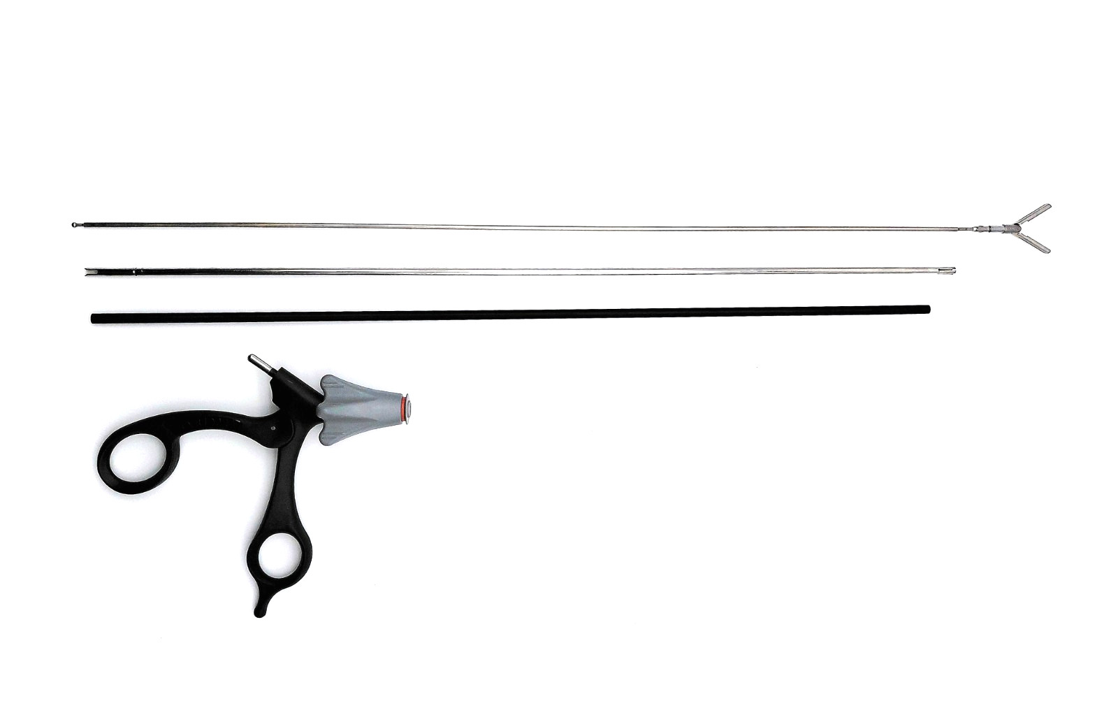 Aesculap PO770R & PO958R Laparoscopic DeBakey Fenestrated Grasper 5mm X 36cm