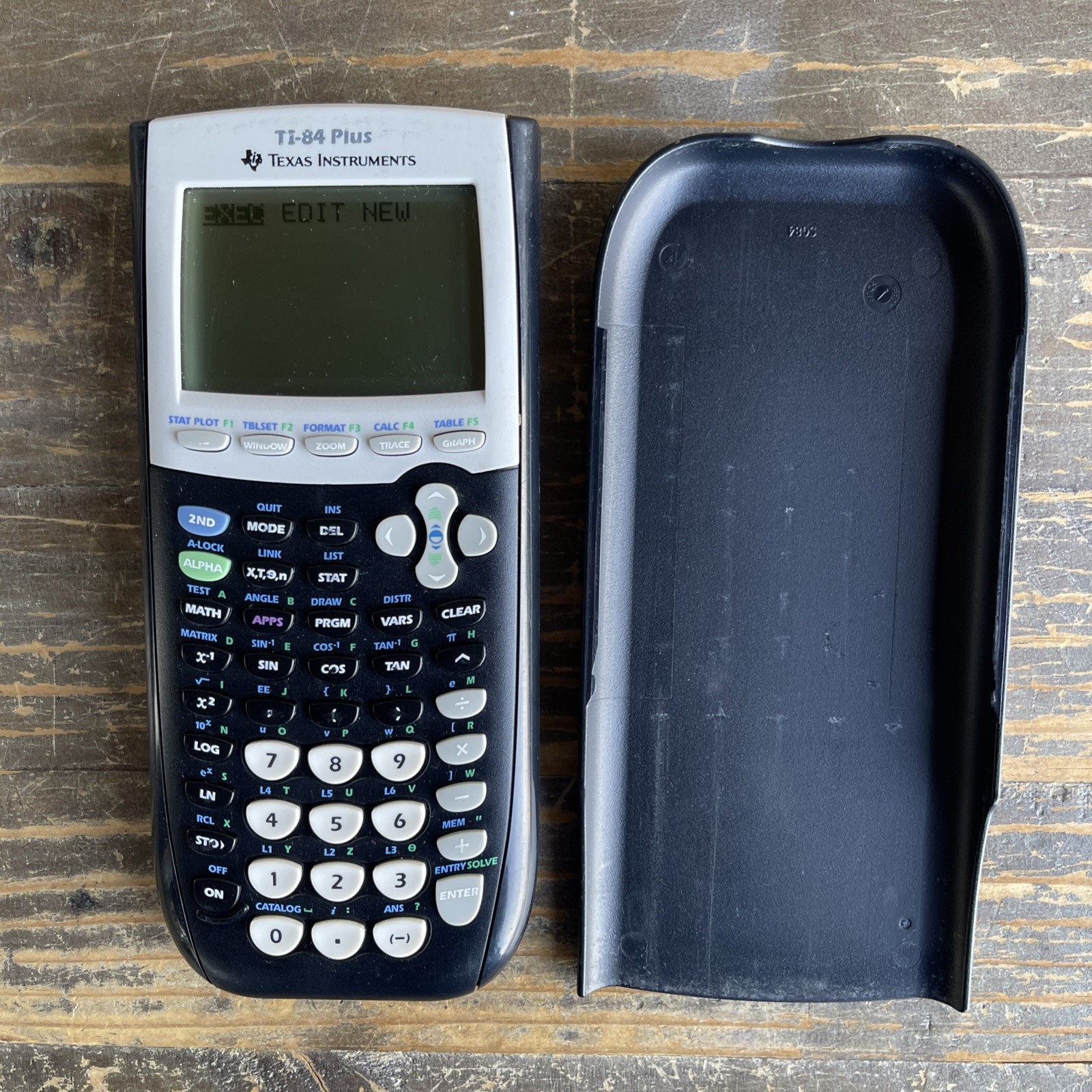 Texas Instruments TI-84 Plus Graphing Calculator Tested W/ Slip Cover