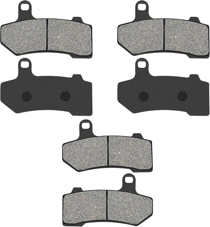 Front & Rear Brake pads replacement for Road Glide 2008-2021/Street Ceramic