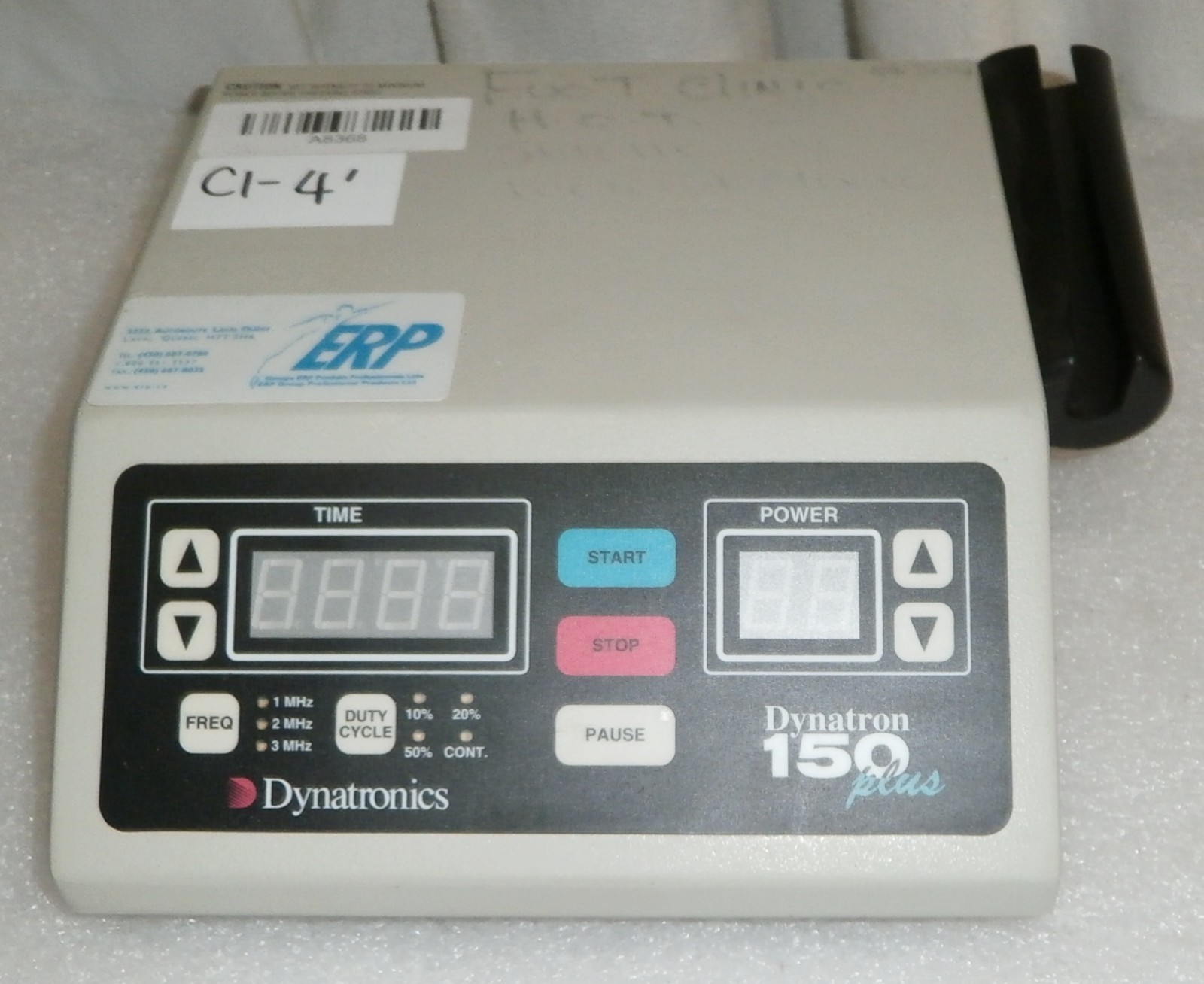 Dynatronics Dynatron 150 Plus Ultrasound Generator DRF-100 D150 (no probe)