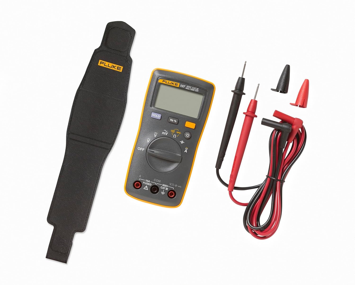 FLUKE Handheld Digital Multimeter 107 AC/DC Current From Japan New