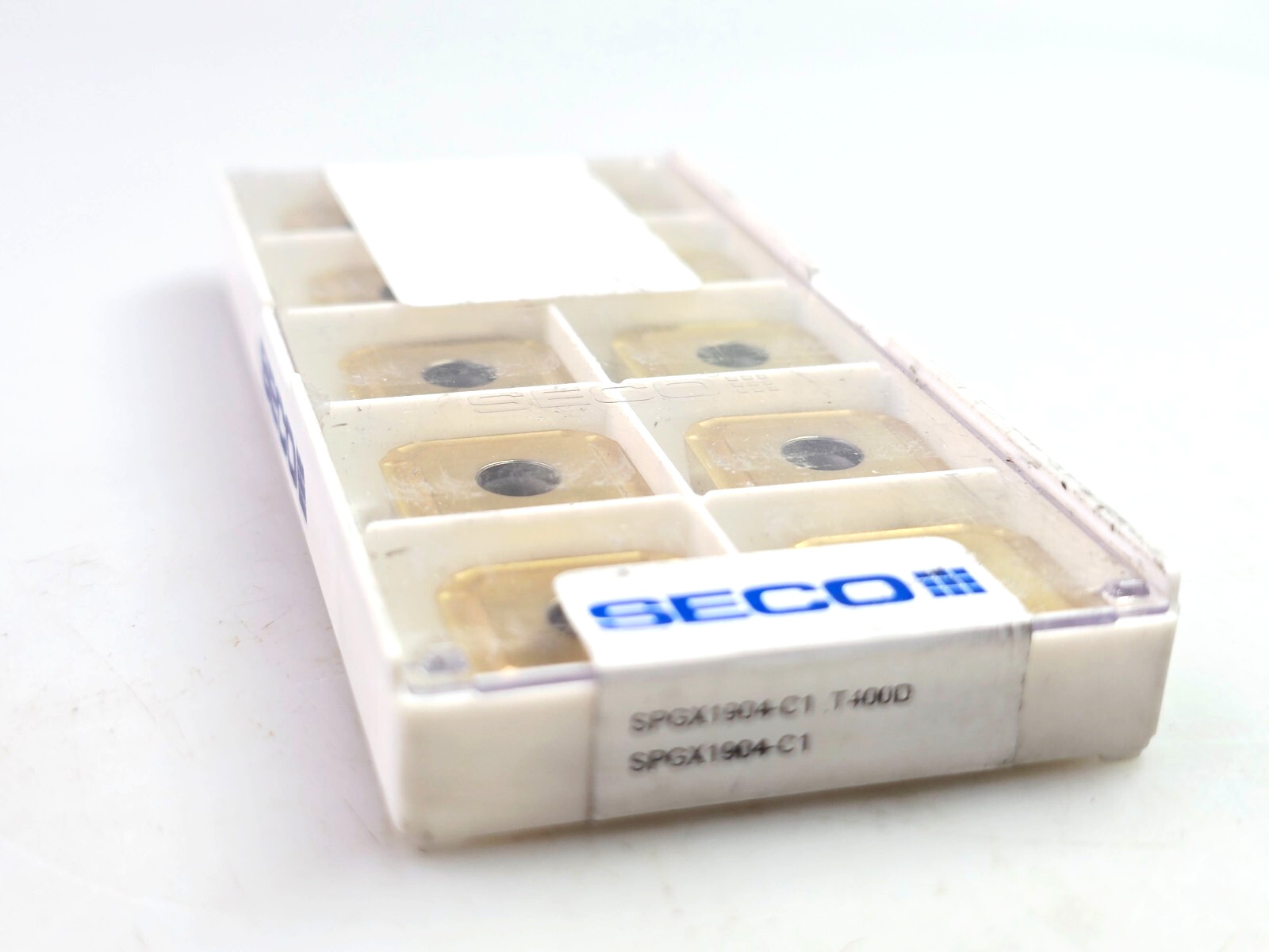 SECO SPGX 1904-C1 T400D Carbide Drilling Inserts (Box of 10)
