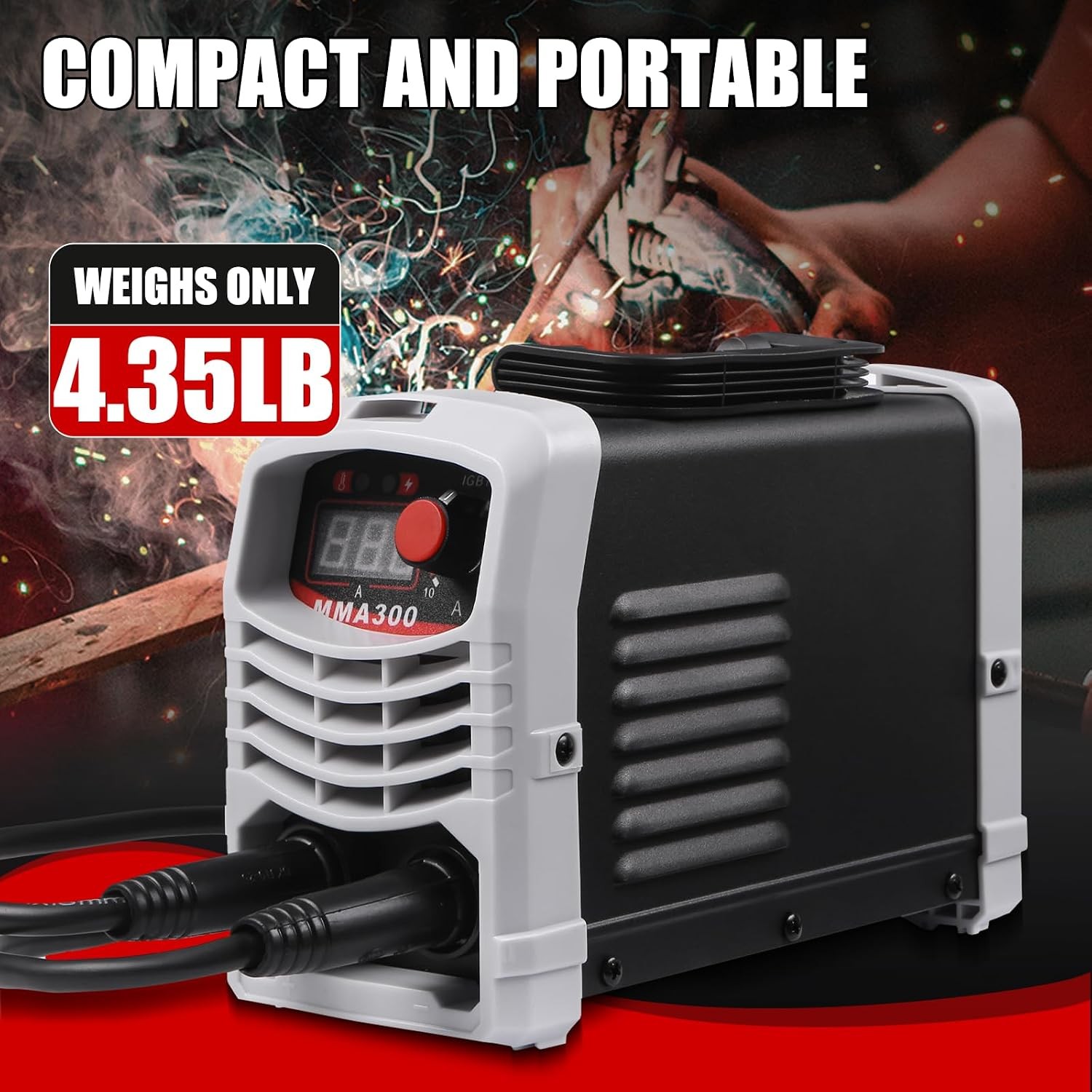 MMA300 Electric Welding Machine |Mini Portable Stick Welder |IGBT Inverter Welde