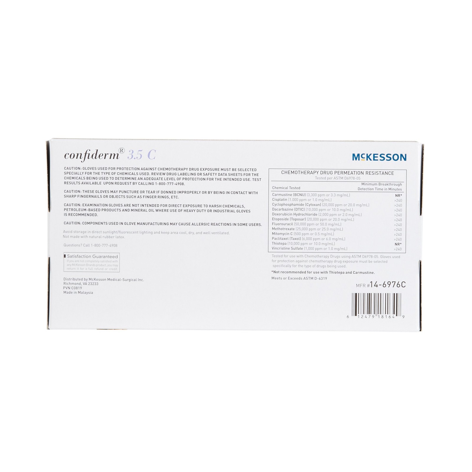 McKesson Confiderm Nitrile Exam Glove – 200 per Box