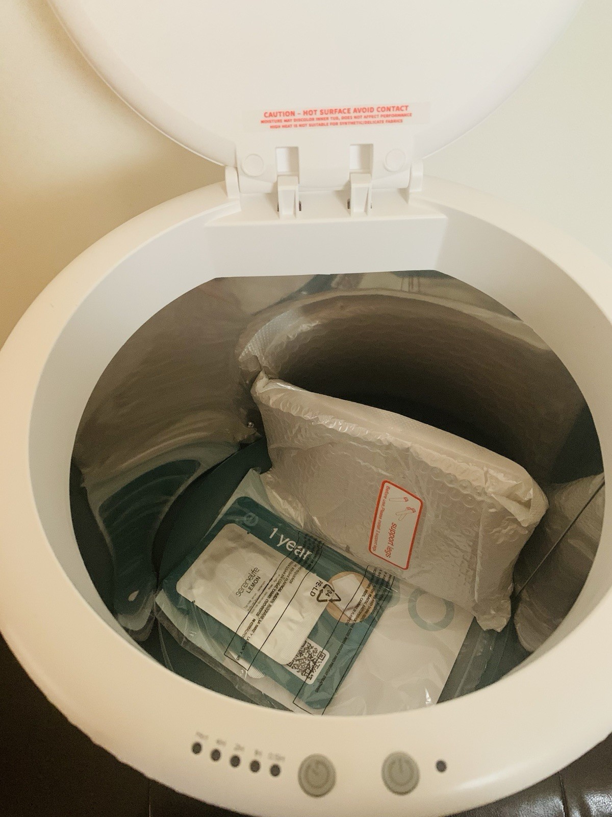 SereneLife SLTLWS125 Towel Warmer Bucket – 18″ 12L Hot Towel w/ Legs NEW!
