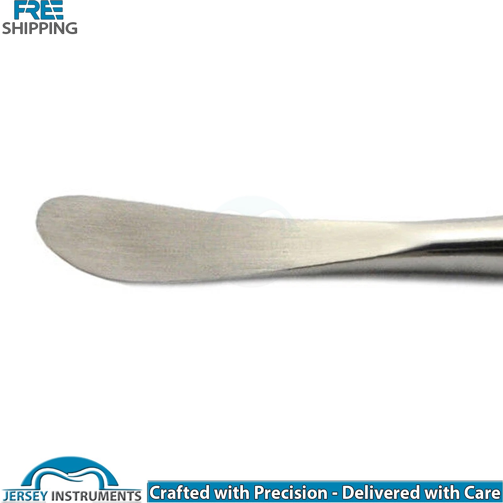 Set of 5 Implant Surgery Tunneling Elevators Blue Tip Dental Surgical Instrument