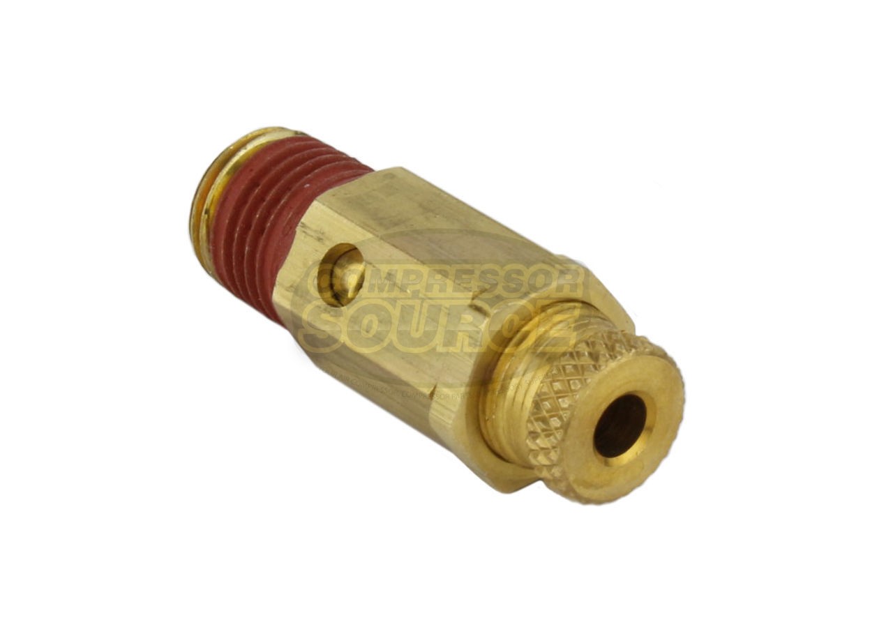 100-150 PSI 1/4″ MNPT Air Compressor Pressure Adjustable Relief Pop Off Valve