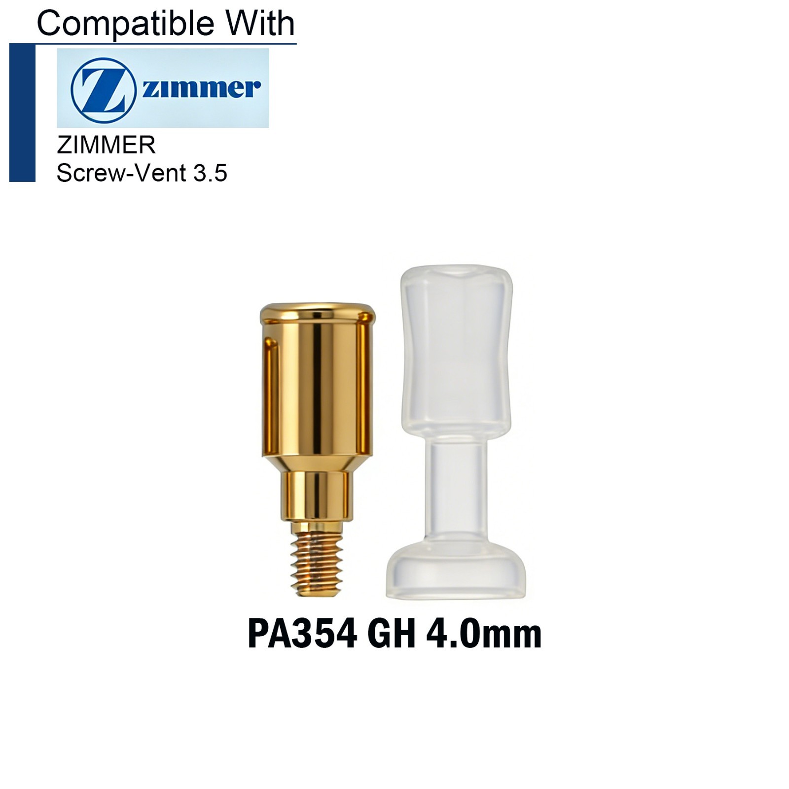 US Dental Locator Abutment for ZIMMER Screw-Vent 3.5 Platform and compatibles