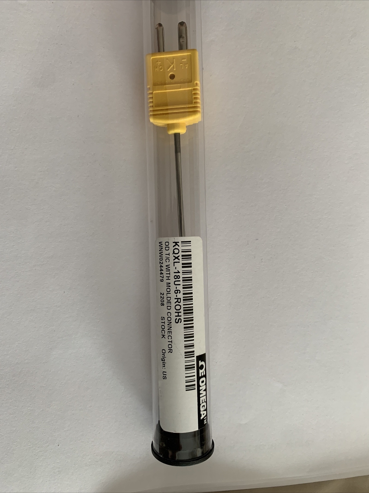 Type K Thermocouple Omega KQXL-18U-6-ROHS