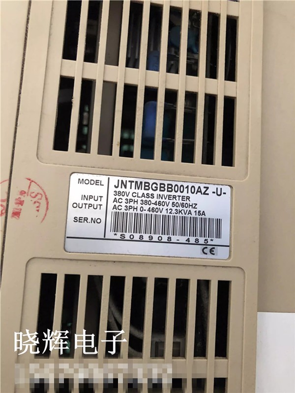 1pcs Used Dongyuan inverter 7200MA 7.5KW 380V JNTMBGBB0010AZ-U-