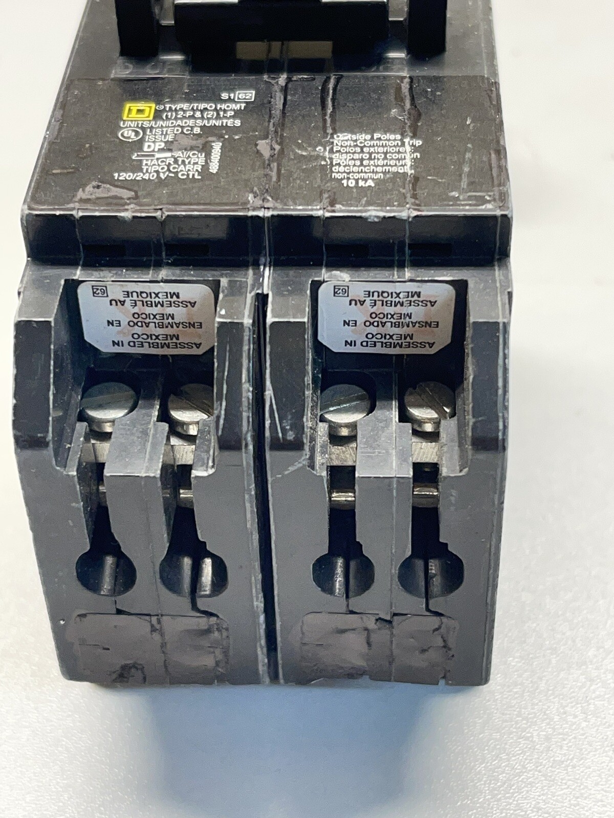 Square D HOMT2020230 1 Pole 20 Amp 120v And 2 Pole 30 Amp 240v Type HOMT Quad