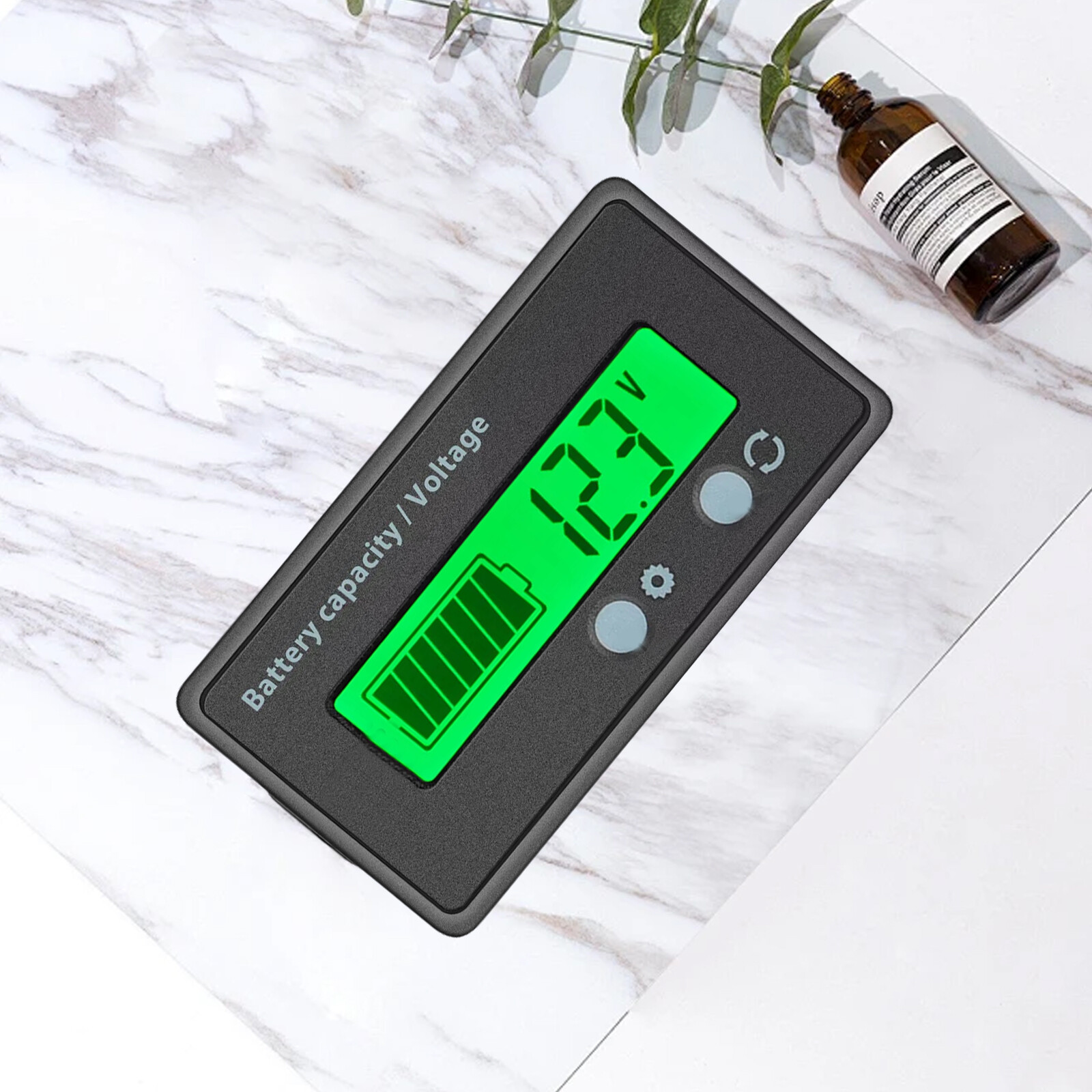 12V/24V/36/48V Battery Status Charge LCD Digital Indicator Monitor Meter Gauge